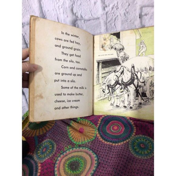 1957 “I Want To Be A Dairy Farmer” Vintage Book - Picture 6 of 11